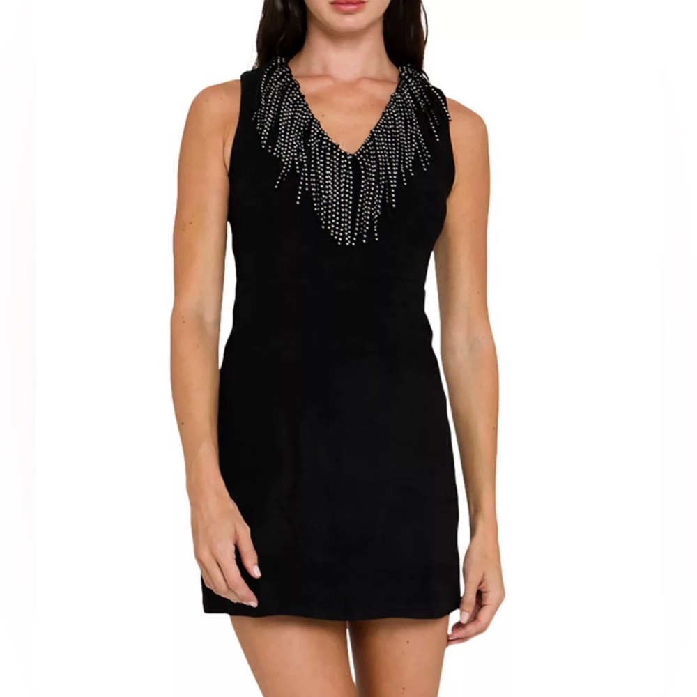 Free The Roses
Fringe Mini Dress